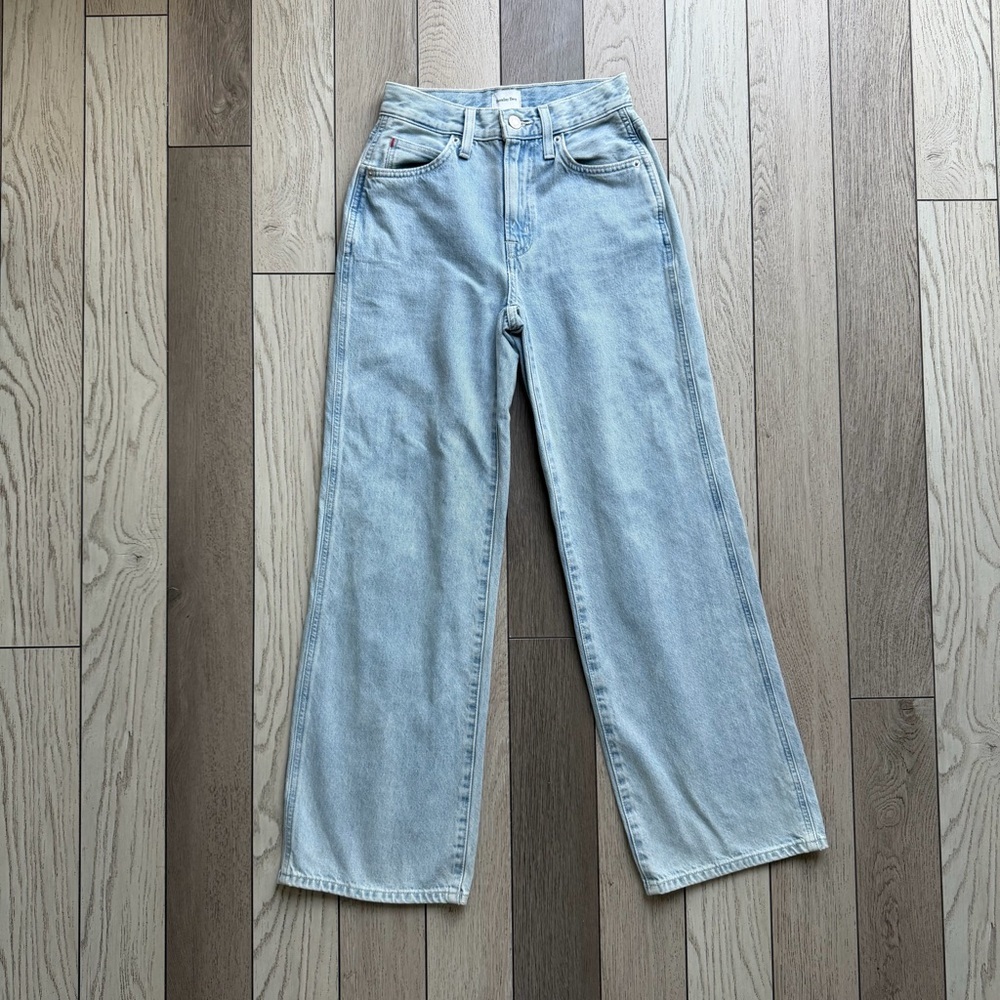 Sunday Best Light Blue Wide Leg Jeans